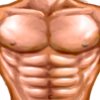 Man's chest emoticon