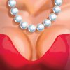 Pearl necklace emoticon