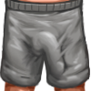 Man's shorts emoticon